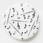 Flute Music Note Pattern PopSocket