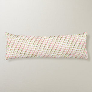 Flute Musical Instrument Band Orchestra Pink Gift Body Pillow