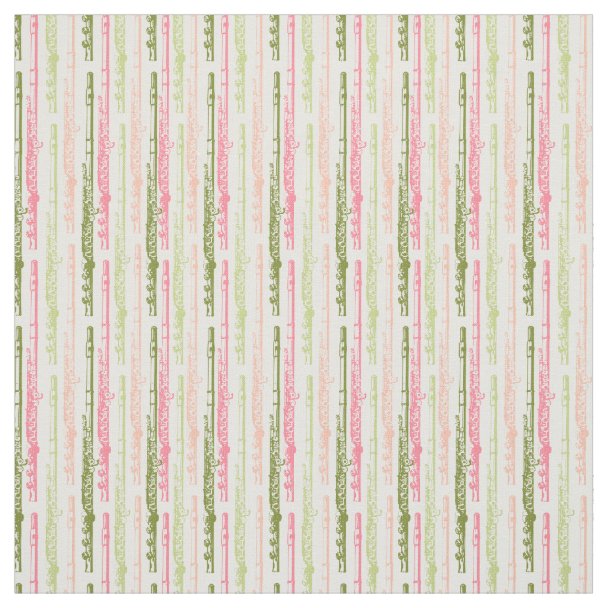 Flute Fabric Zazzle
