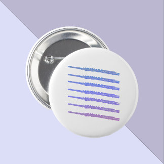 Flute Musical Instrument Pink Purple Blue Button