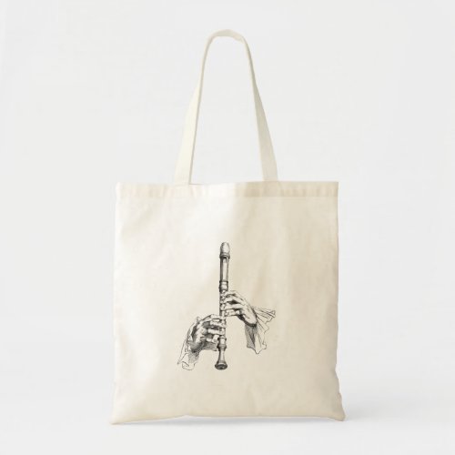 Flute _ Musician _ Instrument Tote Bag
