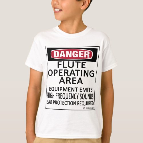 Flute Operating Area T_Shirt