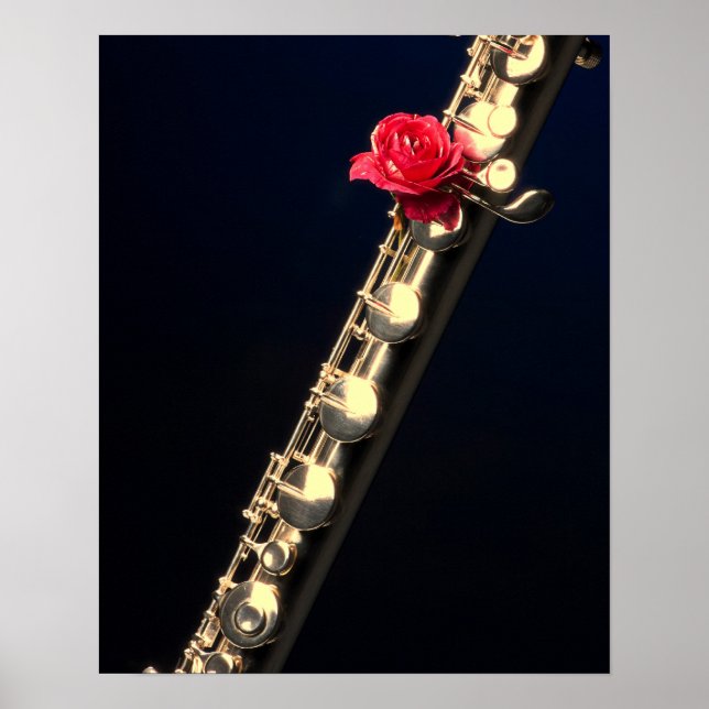 Flute or Flutist Poster (Front)