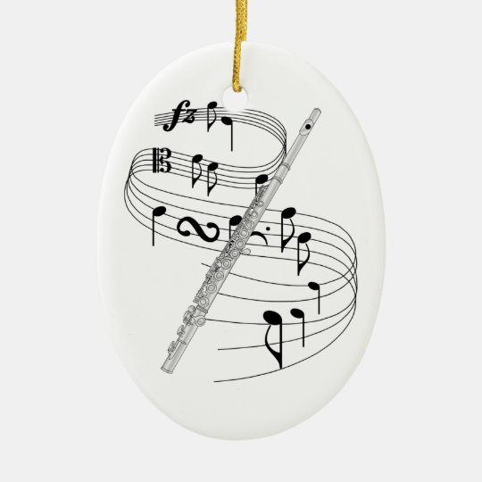 Flute Ornament