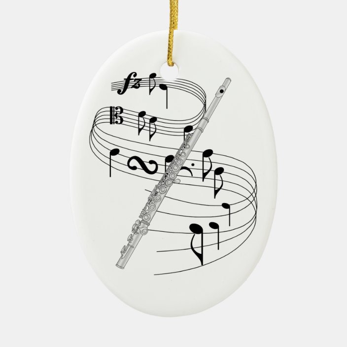 Flute Ornament