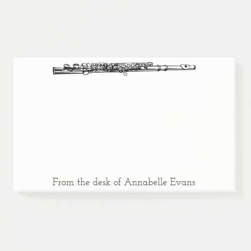 Flute Personalize Post_it Notes