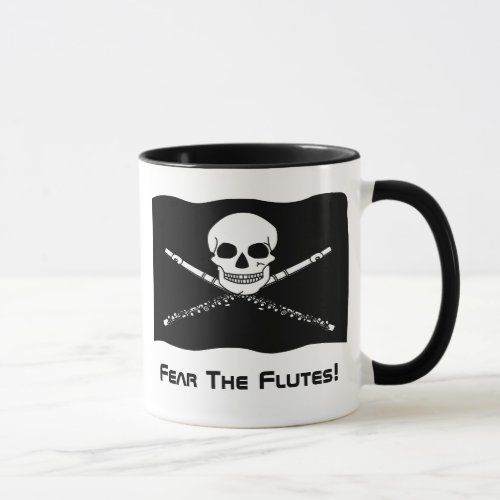 Flute Pirate Gift Mug