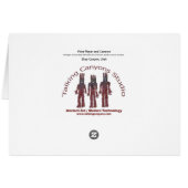 Flute Player and Caravan Cards (Back Horizontal)