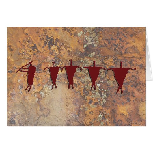 Flute Player and Caravan Cards (Front Horizontal)