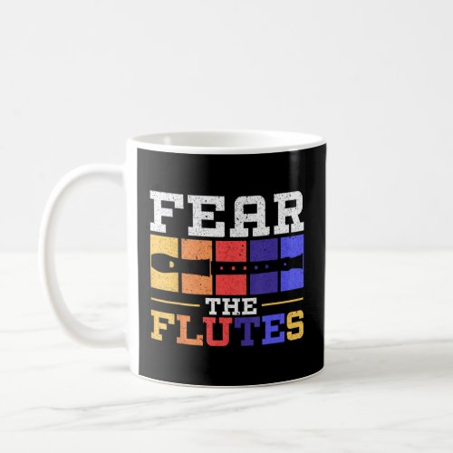 Flute Player Flutist Flautist Musician M Coffee Mug