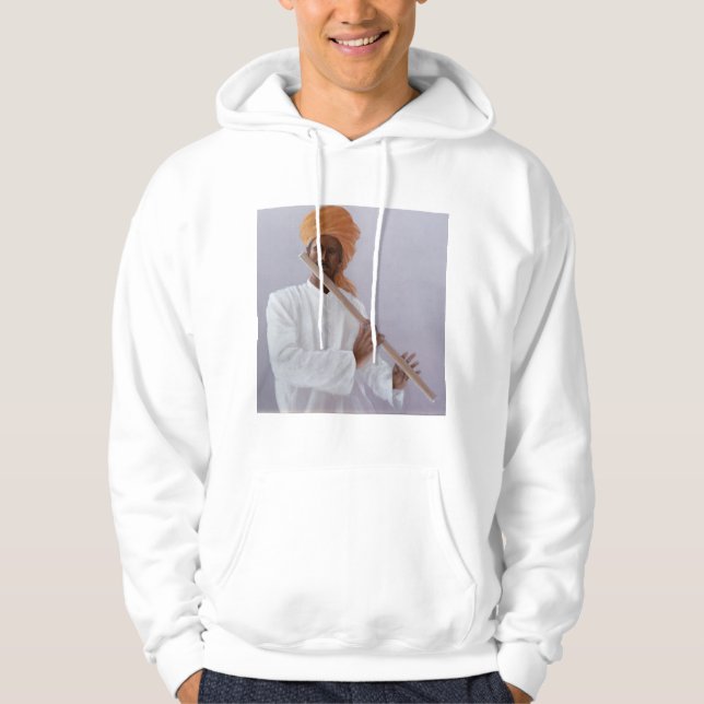Flute Player Hoodie (Front)