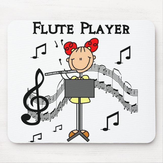 Flute Player Mousepad (Front)
