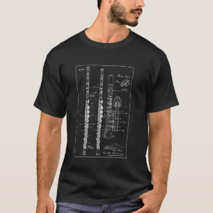 Flute Player Musician Orchestra Band Concert Gift T-Shirt