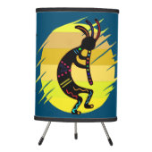 Flute Playing Kokopelli Southwestern Table Lamp (Front)