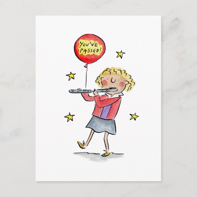 Flute Postcard (Front)