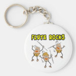 Flute Rocks Keychain