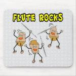 Flute Rocks Mouse Pad