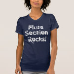 Flute Section Rocks T-Shirt