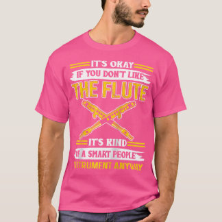 Flute Shirt Funny I Love The Flute Flutist Flute P
