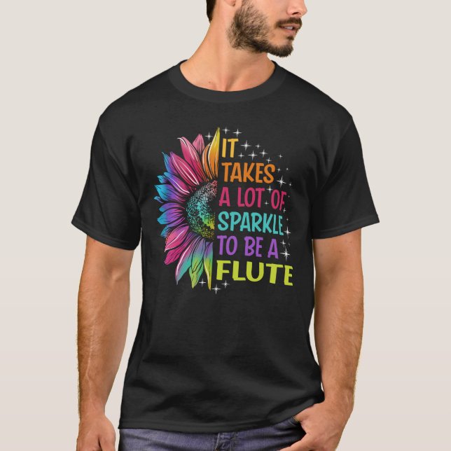 Flute Sparkle T-Shirt (Front)