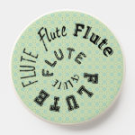 Flute Spiral Text PopSocket