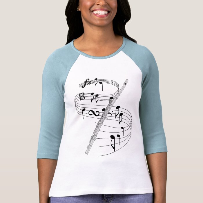 Flute TShirt Zazzle