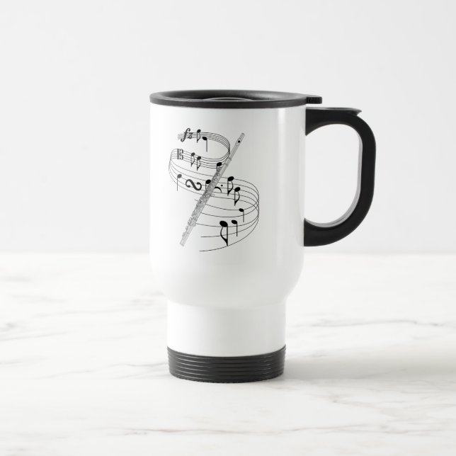 Flute Travel Mug (Right)