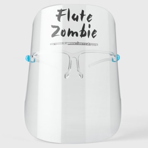 Flute Zombie Face Shield
