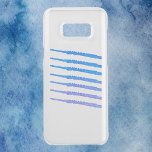 Flutes Musical Instruments Blue Uncommon Samsung Galaxy S8  Case<br><div class="desc">Do you like the flute?  This phone case has a pattern of flutes done in blue ombre.</div>