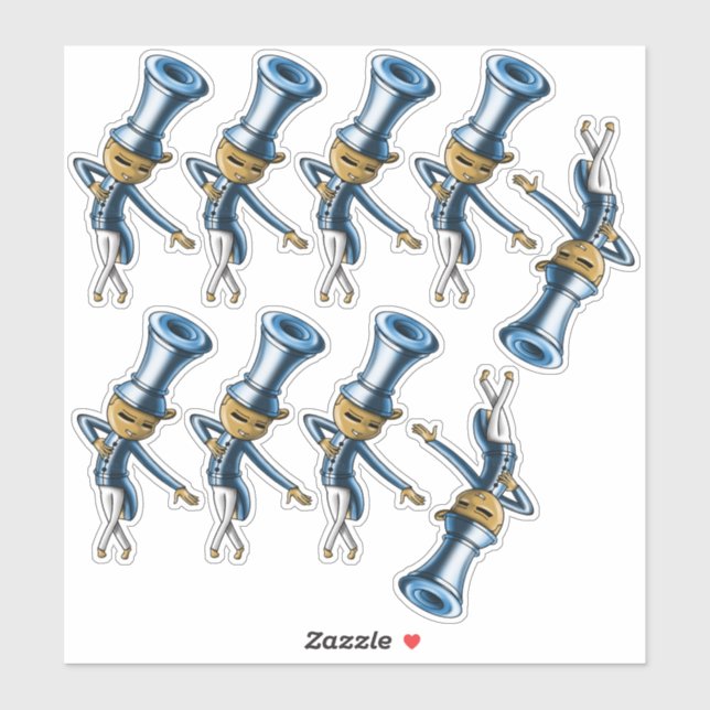 Flutes Sticker (Sheet)