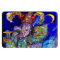 FLUTIST IN BLUE