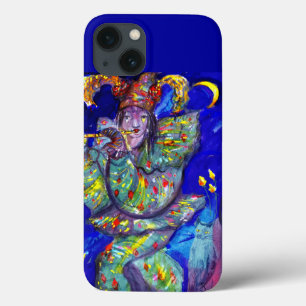 FLUTIST IN BLUE / Venetian Carnival Night iPhone 13 Case