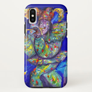 FLUTIST IN BLUE / Venetian Carnival Night iPhone XS Case