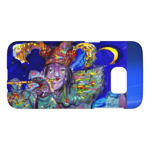 FLUTIST IN BLUE  Venetian Carnival Night Samsung Galaxy S7 Case