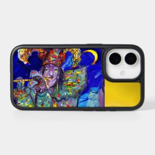 FLUTIST IN BLUE / Venetian Carnival Night iPhone C