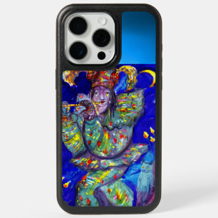 FLUTIST IN BLUE / Venetian Carnival Night iPhone C 15 Pro Max Case