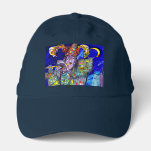 FLUTIST IN BLUE / Venetian Carnival Night Performance Cap