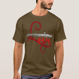 Flutist Love Flute T-Shirt
