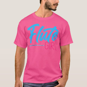 Flutist Women Girls Kids Gift Idea Musician Flute T-Shirt