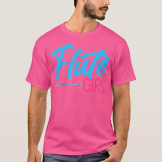 Flutist Women Girls Kids Gift Idea Musician Flute T-Shirt
