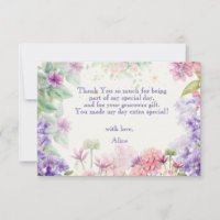 Flutter and twirl Fairy garden watercolor birthday