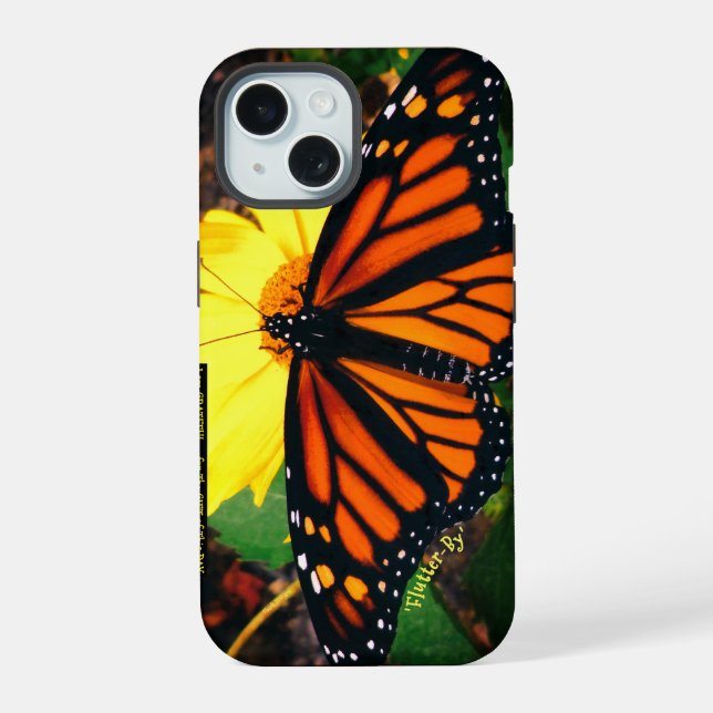*'Flutter-By' design Iphone Case (Back)
