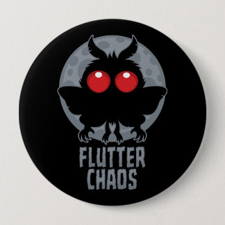 Flutter Chaos Mothman Cryptic Legend Button