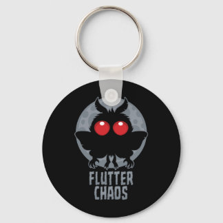 Flutter Chaos Mothman Cryptic Legend Keychain