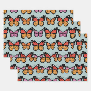 Flutter Field Wrapping Paper Sheets