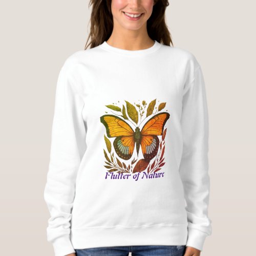 Flutter of Nature Sweatshirt