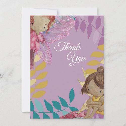 Flutter on Over Different Thank You Card