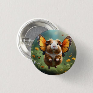 "Flutter Paws: The Guinea Pig Takes Flight" Button