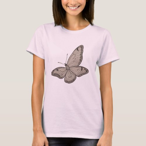 Flutter  Transform Embrace Change with Butterfly T_Shirt