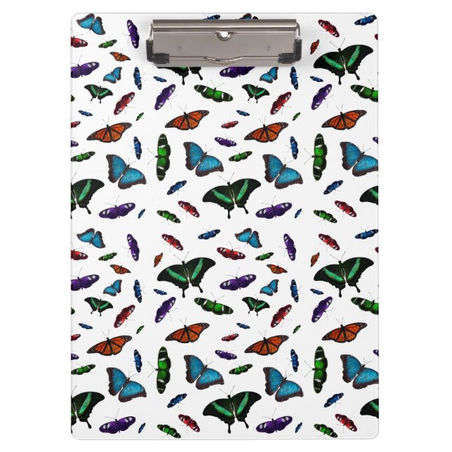 Flutterbies Clipboard (choose colour) (Front)